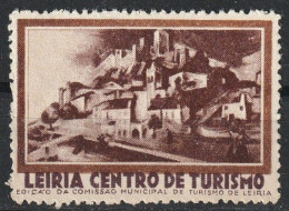 Vignette, Portugal - Leiria Centro De Turismo -|- Edit - Comissão Municipal De Turismo De Leiria . MNH - Ortsausgaben