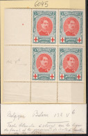 132.V5    Cote. 216-€. 5c Dent.12   POSTFRIS - 1901-1930