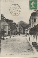 SAVERNE -RUE DE LA GARE ET LE HAUT - BARR - OBLITERATION CAD  OCTOGONAL ST JEAN-SAVERNE 1923 - Saverne