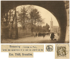 BEAURAING  L'entrée Du Parc, Namur, +/-1933 CPA Vintage - Beauraing