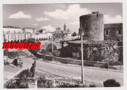 VENOSA - MONUMENTO AI CADUTI E IL CASTELLO F/GRANDE VIAGGIATA 1960 ANIMAZIONE - Potenza