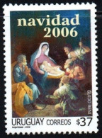 2006 Uruguay Christmas Painting Religion And Beliefs Jesus Birth #2178 ** MNH - Uruguay