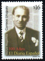 2006 Uruguay Diario Español Newspaper Centenary Manuel Magariños #2156 ** MNH - Uruguay