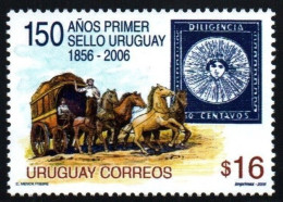 2006 Uruguay First Uruguayan Postage Stamps 150th Anniversary #2164 ** MNH - Uruguay