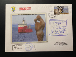 Lettre "Astrolabe" 08/07/2018 - TAAF - Kerguelen - Bateaux - Storia Postale