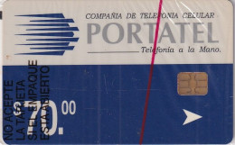 MEXICO - PortaTel Telecard, First Issue $70, Chip Siemens 35, Mint - México
