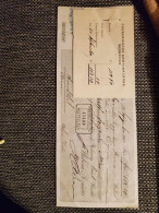 1903 Fisalmarke Aargau - Cheques En Traveller's Cheques