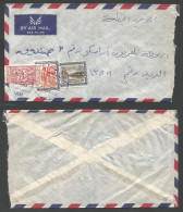 SAUDI ARABIA. 1962 (13 Oct) Dammam Local Usage. Air Multifkd Envelope. - Arabia Saudita