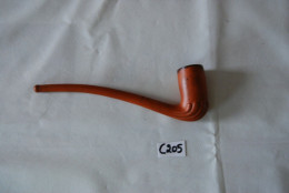 C205 Ancienne Pipe De Couleur Rouge - Terre De Pipe - Scouflaire Onnaing - Sonstige & Ohne Zuordnung