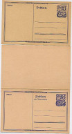 DR  P146-147 2 Postkarten 1922  Kat. 4,00 € - Cartes Postales