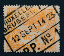 TR  117 -  "BRUXELLES-BRUSSEL T.T. - P.P. Nr 1" - (ref. 37.497) - Gebraucht