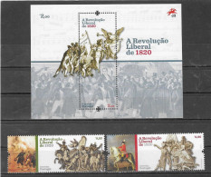 Portugal 2019 , A Revolucao Liberal De 1820 - Postfrisch / MNH / (**) - Unused Stamps