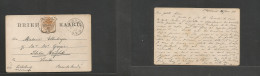 SOUTH AFRICA. 1899 (20 Jan) OVS, La Esperance - Basutoland, Leribe, Ihlotse Height. Fkd Card, Long Text, Tied Cds + Lady - Sonstige & Ohne Zuordnung