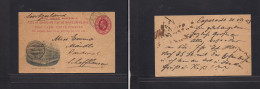 SOUTH AFRICA. 1903 (21 July) CGH, Capetown - Switzerland, Schaffhausen (9 Aug) 1d King Ed VII Illustrated GPO Stat Card. - Sonstige & Ohne Zuordnung