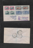 SOUTH AFRICA. 1939 (23 Jan) Guigney - Salisbury, Plusdeir (26 Jan) Multifkd Envelope Via East London. - Other & Unclassified