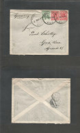 SOUTH AFRICA. 1903 (3 May) ORC, Sand River - Germany, Gera. Multifkd Env, With The Rare Provisional Rubber Stamp Cds (xx - Altri & Non Classificati