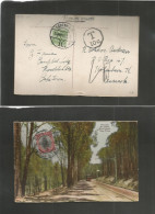 SOUTH AFRICA. 1926. Capetown - Denmark, Kph (25 May) Fkd View Ppc + Taxed Danish P. Due, Tied Arrival Cds. Fine. - Sonstige & Ohne Zuordnung