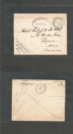 SOUTH AFRICA. 1900 (Oct 17) Boer War. Canadian Contingent From Horse Coronel Cachet. Stampless FM Envelope Addressed To  - Sonstige & Ohne Zuordnung