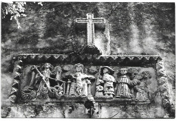 TIMPANO ROMANICO DEL CONVENTO RELIGIOSAS S. BARBAR.- LA CORUÑA / GALICIA.- ( ESPAÑA ) - La Coruña