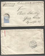 SOUTH AFRICA. 1901 (14 April) Port Elisabeth - Germany, Gera (5 May) Multifkd Envelope. Lovely Item "Per Avondate Castle - Altri & Non Classificati