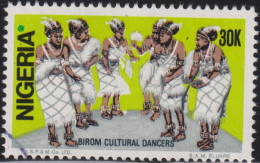 1986 Nigeria ° Mi:NG A480, Sn:NG 494A, Yt:NG 492A, Sg:NG 519a, Birom Cultural Dancers - Nigeria (1961-...)