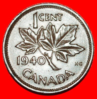 * WAR ISSUE (1939-1945): CANADA  1 CENT 1940! GEORGE VI (1937-1952)  · LOW START ·  NO RESERVE! - Canada