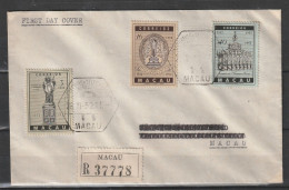 Macau Macao 1952 FDC S. Francisco Xavier - Cartas & Documentos