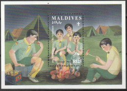 Maldiven 1995, Postfris MNH, Scouting - Maldivas (1965-...)