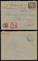 Tannu Tuva. 1927 (28 Nov). Kizil - Russia. Local Multifkd Env. + Arrival. VF (5 Dec). - Tuva