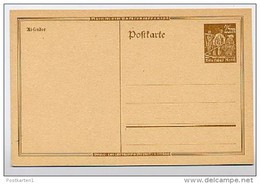 DR  P I  Postkarte Nicht Verausgabt  ** 1923 - Cartoline