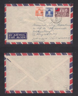 TAIWAN. 1952 (28 Nov) Taipeh - Switzerland, Zofingen. Air Multifkd Env With Contains. VF. - Other & Unclassified