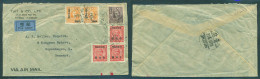 TAIWAN. 1949 (21 May). Taipeh - Denmark / Copenhagen. Air Multifkd Env Ovptd Issue. Scarce Precivil War Period. VF. - Autres & Non Classés