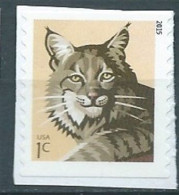 VERINIGTE STAATEN ETATS UNIS USA 2015 BOBCAT PSA COIL Y. 2015 1C MNH SN 4672A  MI 4853II YT 4778 SN 5576 - Nuevos