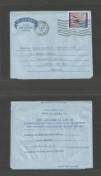 YEMEN. 1971 (30 Oct) Aden. Crater - UK, England. Fkd Air Letter Sheet. Fine + Scarce. - Yémen