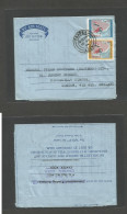 YEMEN. 1974 (10 Aug) Aden, Crater - UK, England, London. Fkd Air Letter + 2 Stamps. - Yémen