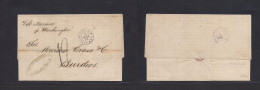 VENEZUELA. 1875 (5 April) La Guayra - France, Burdeos (26 Apr) EL Full Text, Via French St. Nazare Caribbe With Neat Cac - Venezuela