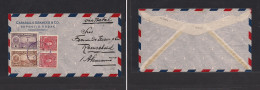 VENEZUELA. Venezuela - Cover - 1936 Caracas To Germany Remscheid Air Mult Fkd Env. Easy Deal. - Venezuela