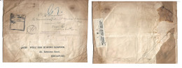 STRAITS SETTLEMENTS SINGAPORE. 1942. London - Singapore + Return / No Service (16 Sept 42) Unfranked Marine Wireless Ser - Singapore (1959-...)