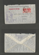 STRAITS SETTLEMENTS SINGAPORE. 1939 (5 Sept) Singapore - Sweden, Gotheburg. Fkd Censored Envelope. Fine. - Singapur (1959-...)