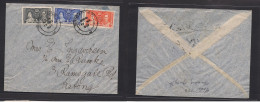 STRAITS SETTLEMENTS SINGAPORE. 1937 (12 May) Sing - Katong. Coronation Issue Fkd Env + Dest. - Singapore (1959-...)