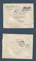 STRAITS SETTLEMENTS SINGAPORE. 1939 (28 Dec) Sing - Indochina, Haiptong (7 Jan 40) Fkd Env Via Hanoi Reverse Transited W - Singapore (1959-...)