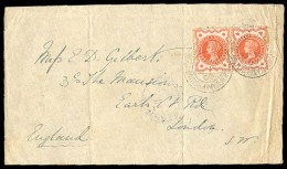 SOUTH AFRICA. 1900. Boer War. GB. 1/2d X 2 To London. VF Cover. - Other & Unclassified