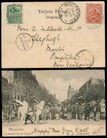 URUGUAY. 1903. Montevideo - Wanganui / New Zealand. Fkd PPC Dest. - Uruguay