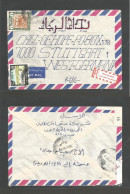 SUDAN. 1988 (18 July) Mad Megani - West Germany. Air Registered Multifkd Env. VF. Manuscript Ilustrated Usage. - Sudan (1954-...)