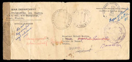 SUDAN. 1943. WWII. Military Cover/APO 622 Addressed To Dioila / Bamako Cercle/Dondan, Forwarded To Hospital. On Reverse  - Soudan (1954-...)