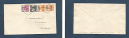 STRAITS SETTLEMENTS SINGAPORE. 1948 (26 June) BMA, Sing - Switzerland, Winterthur. Multifkd Env At 15c Rate. VF. - Singapour (1959-...)