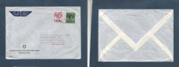 STRAITS SETTLEMENTS SINGAPORE. 1948 (21 Febr) BMA. Sing - Switzerland, Winterthur. Swiss Consular Mail. Air Fkd Env At 6 - Singapur (1959-...)