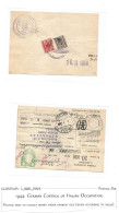 SLOVENIA. 1944 (10 Febr) Ljubljana. Postage Due Ovptd Issue On Local Money Order Stationary Card. German Control Of Ital - Slowenien