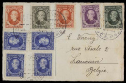 SLOVAKIA. 1940. Nove Nesto - Belgium / Louvain. Multifkd Comb Card. VF. - Altri & Non Classificati