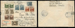 SLOVAKIA. 1940 (20 Sept). Kremnica - Finland. Reg Multifkd Env + Arrival Censorship Label. XF. Lovely Item + Scarce. - Altri & Non Classificati